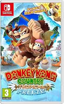 Nintendo Switch DONKEY KONG TROPICAL FREEZE Amazon.com: Donkey Kong Country: Tropical Freeze (Nintendo